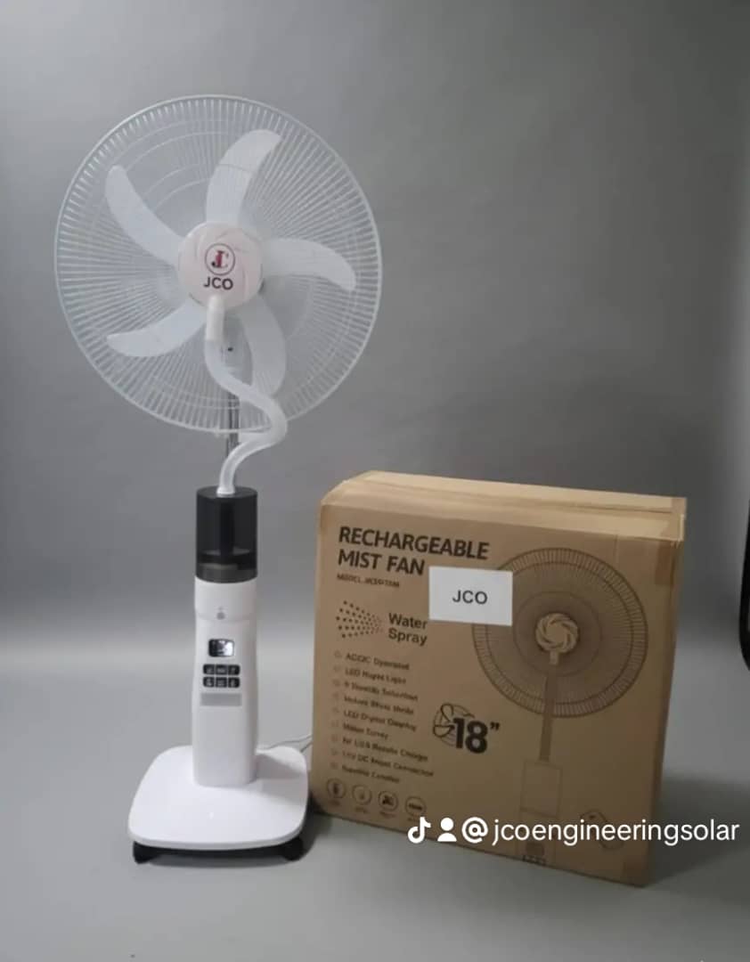 Solar Mist Fan