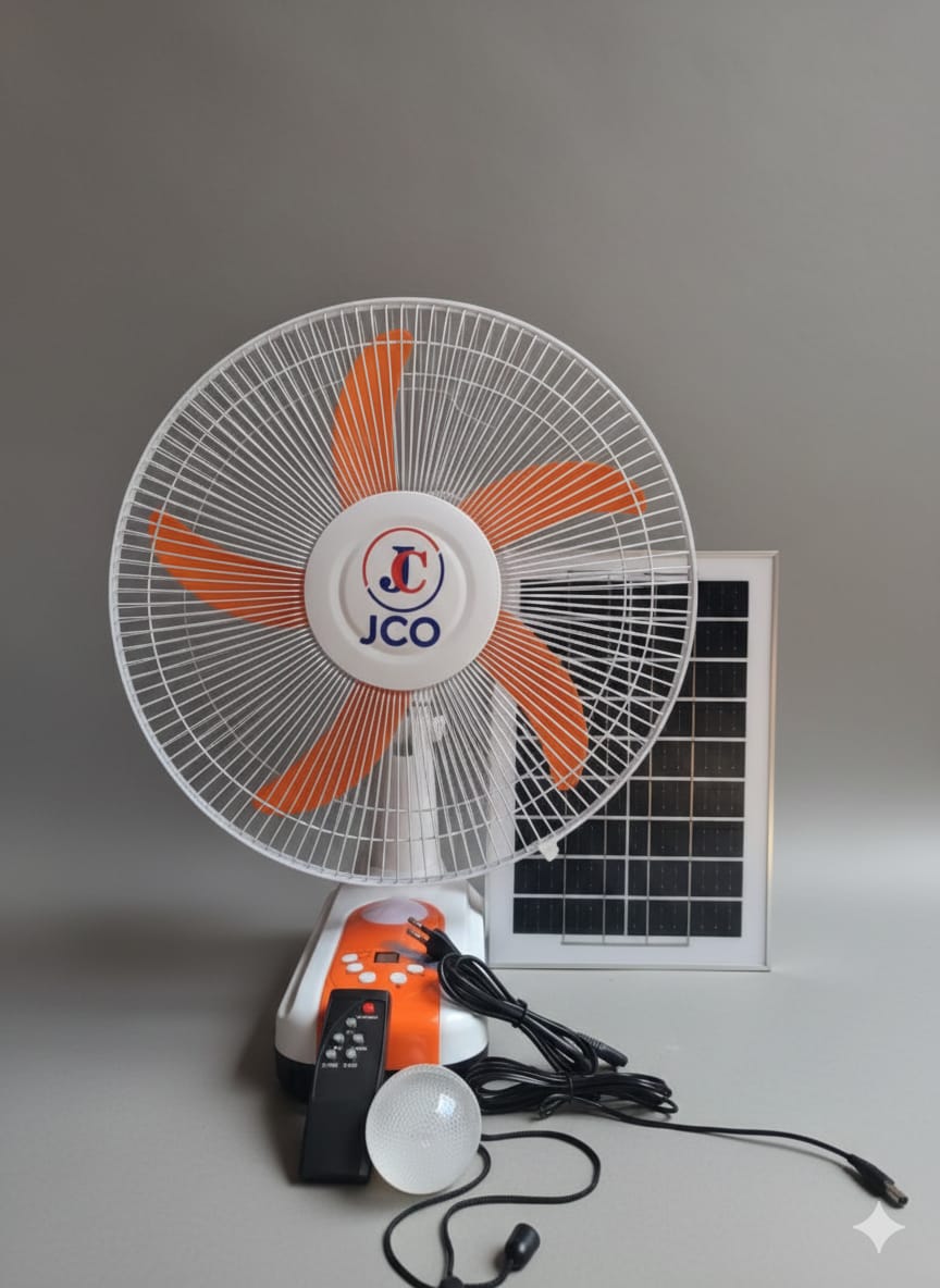 Solar Table Fan